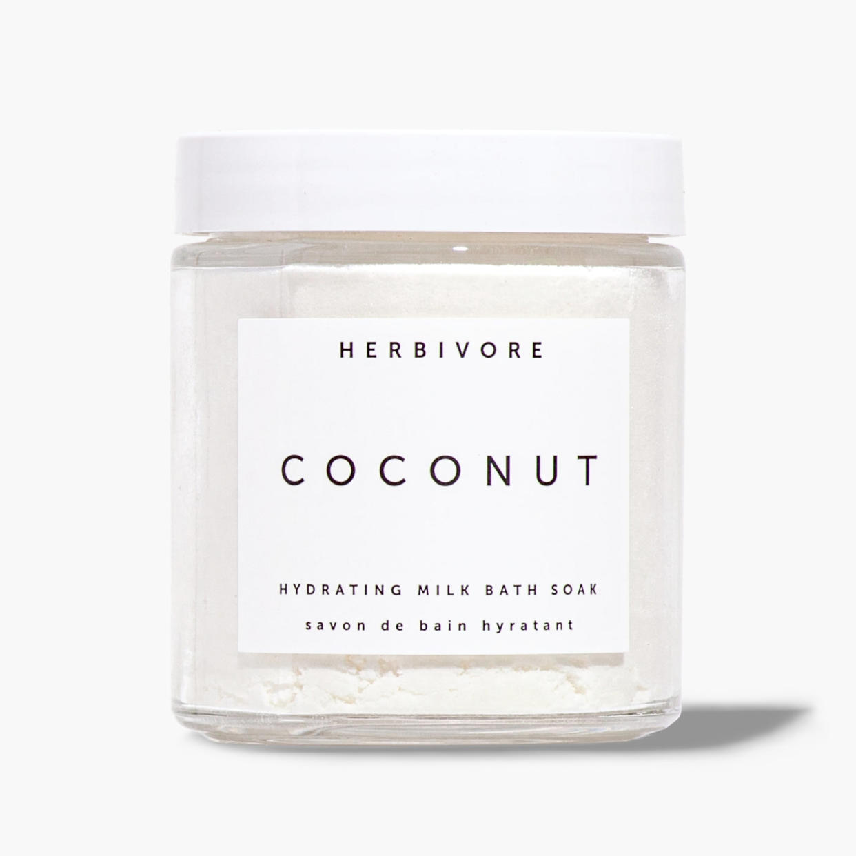 <p><a href="https://go.skimresources.com?id=74968X1525088&xs=1&url=https%3A%2F%2Fwww.herbivorebotanicals.com%2Fproducts%2Fcoconut-milk-bath-soak" rel="noopener" target="_blank" data-ylk="slk:Shop Now;elm:context_link;itc:0;sec:content-canvas" class="link rapid-noclick-resp">Shop Now</a></p><p>Coconut Milk Bath Soak</p><p>Herbivore</p><p>$22.00</p>