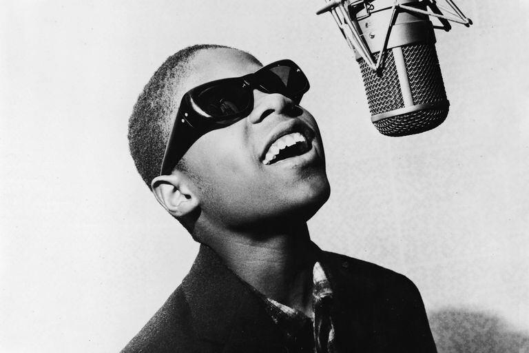 El pequeño Stevie Wonder, en sus comienzos en la música