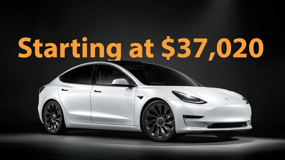 Tesla Model 3 Price Slashed to $37,020 in Latest Round of Discounts photo