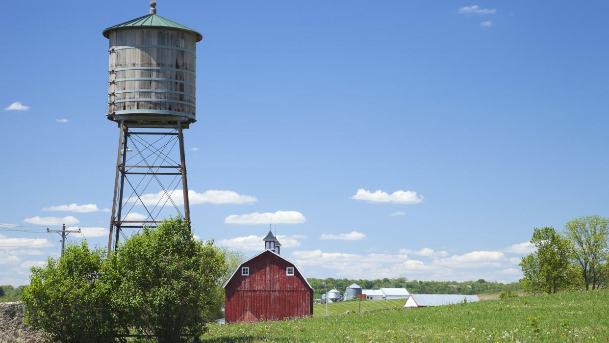 farm in rural Iowa