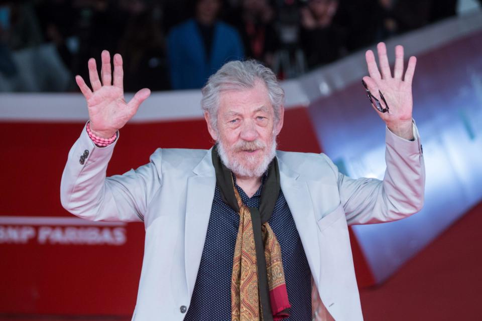 Rome: Sir Ian McKellen at the film festival