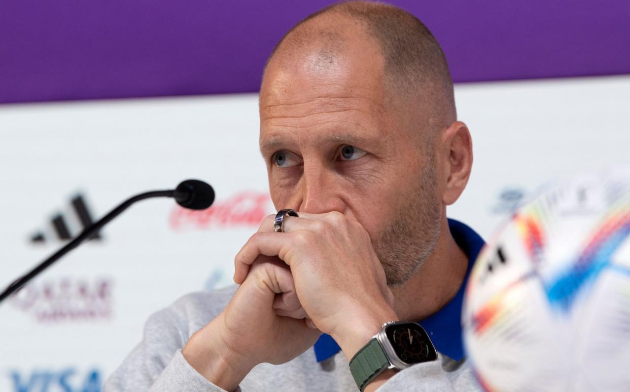 USA coach Gregg Berhalter faces uncomfortable questions from Iranian press - Shutterstock