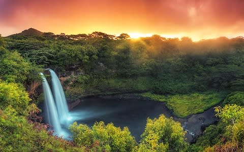 Wailua Falls in Kauai - Credit: Michelle Falzone