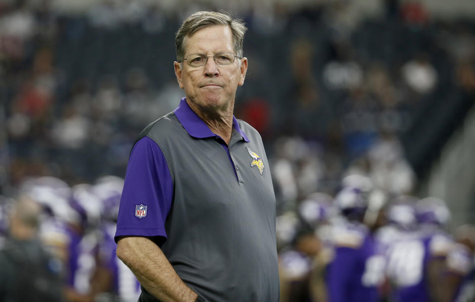 Norv Turner's last stop was in Minnesota as offensive coordinator for the Vikings. (AP) 