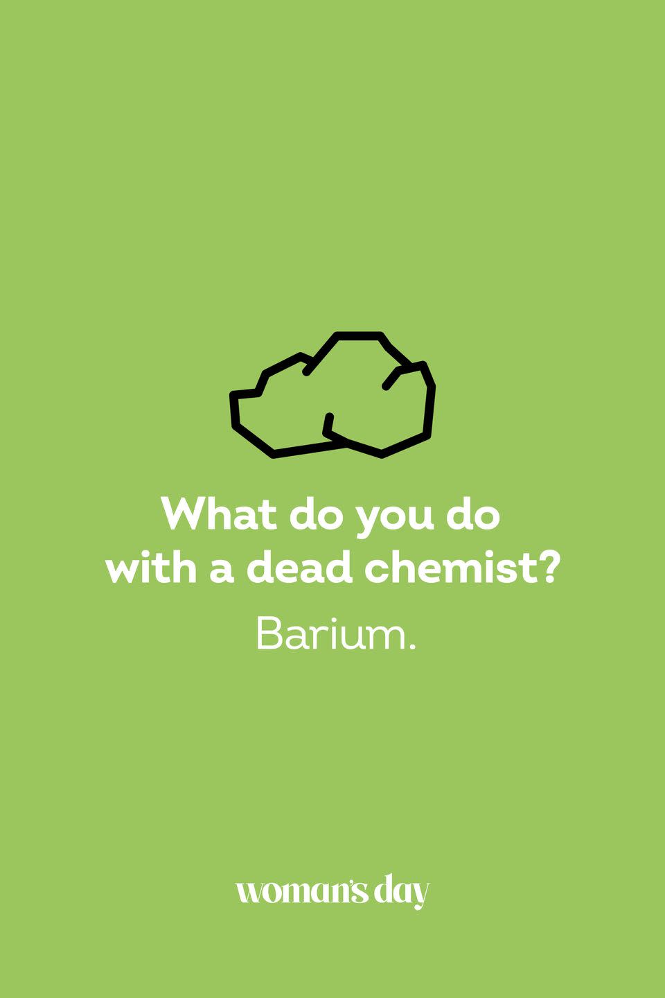 chemistry jokes barium