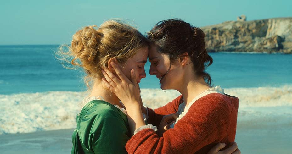 Adèle Haenel and Noémie Merlant in Portrait of a Lady on Fire - Credit: Pyramide Films
