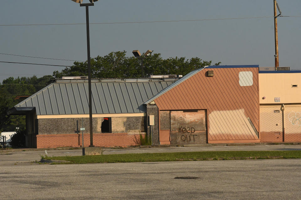 The former Burger King next to the Kmart building at 815 S. College Road on Wednesday June 28, 2023 in Wilmington, N.C.  KEN BLEVINS/STARNEWS