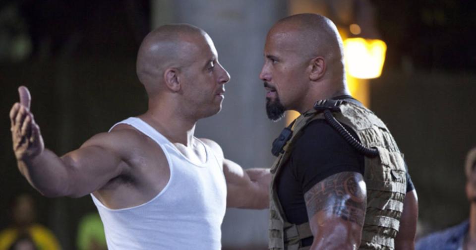 Vin Diesel and Dwayne 'The Rock' Johnson (Universal)