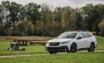 <p>The 2020 Subaru Outback enters its sixth generation with minor design changes, a more spacious second row, and new infotainment technology. Read the full story <a href="https://www.caranddriver.com/reviews/a28531970/2020-subaru-outback-drive/" rel="nofollow noopener" target="_blank" data-ylk="slk:here;elm:context_link;itc:0;sec:content-canvas" class="link ">here</a>.</p>