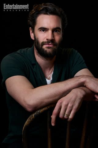 <p>JSquared Photography/NBCUniversal</p> 'Based on a True Story' star Tom Bateman