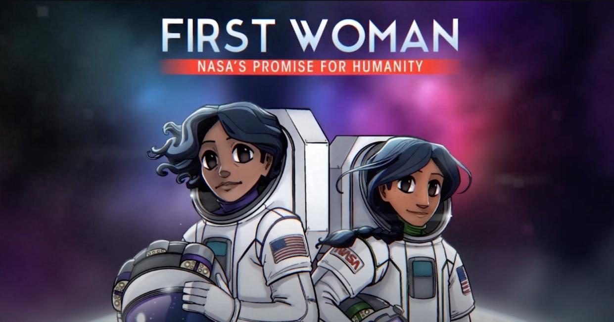  First Woman: Expanding Our Universe. 