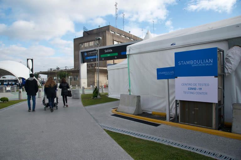 Centro de testeo de Stamboulian en Ezeiza