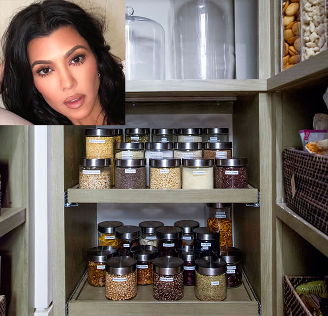 Kourtney Kardashian's Pantry