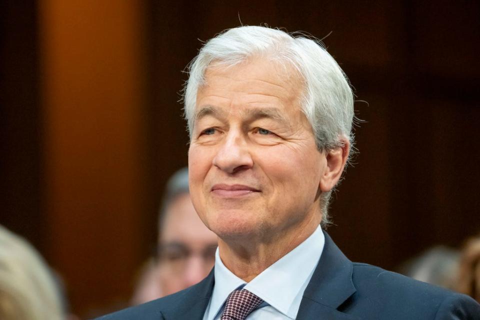 Jamie Dimon of JPMorgan Chase in December 2023