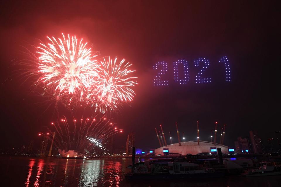 New Year's Eve 2020 London