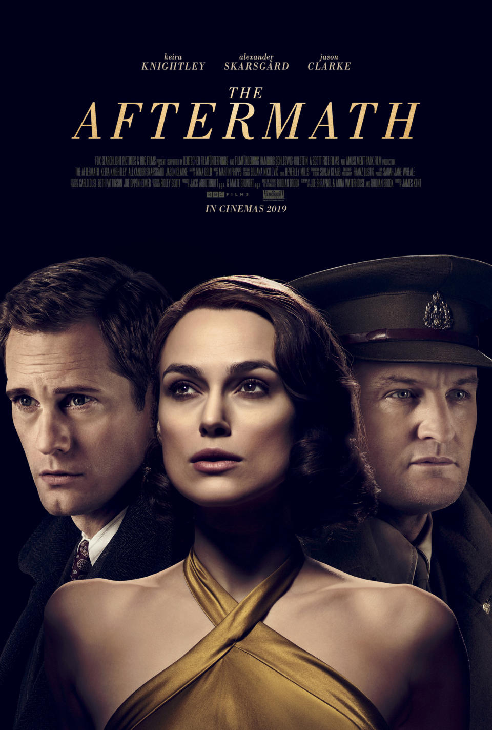 The Aftermath stars Keira Knightley, Alexander Skarsgard and Jason Clarke