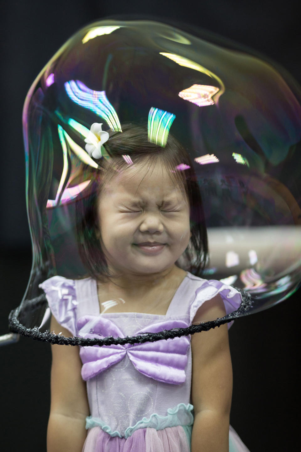 Bubble Magic show in China