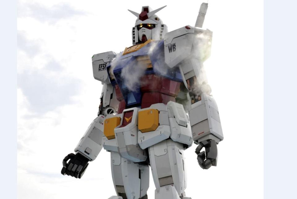 Le robot géant Gundam de Tokyo en 2009 - AFP