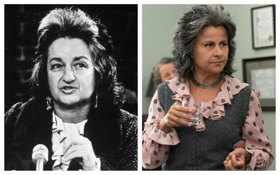 Tracey Ullman (right) as Betty Friedan - Getty/FX