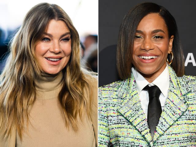 <p>Gotham/WireImage ; Jon Kopaloff/Getty</p> Ellen Pompeo, Kelly McCreary