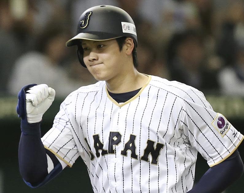 Japan star Shohei Otani confirms his intentions to compete in MLB. (AP)