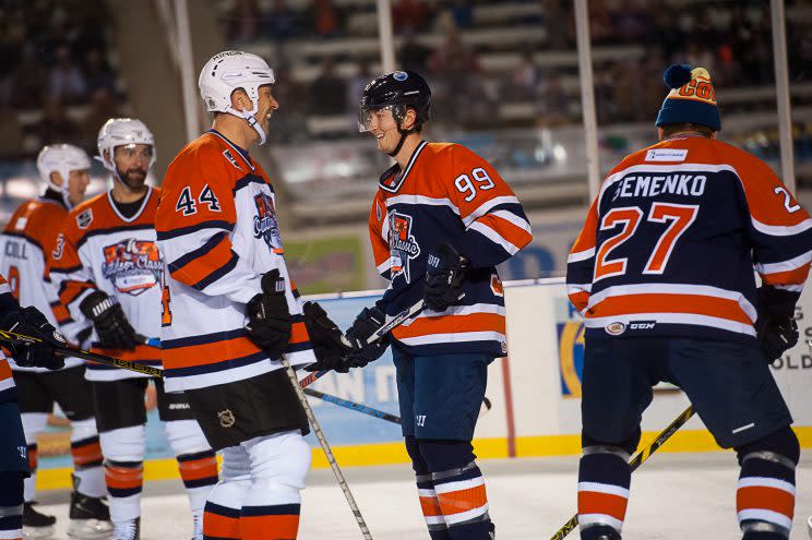 Photo of Ty Gretzky provided by Bakersfield Condors. 