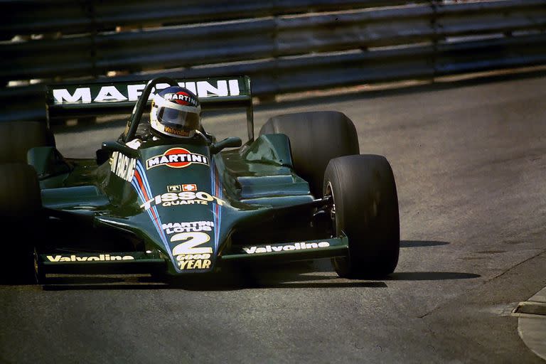 Lole con el Lotus: Colin Chapman le tenía una profunda admiración