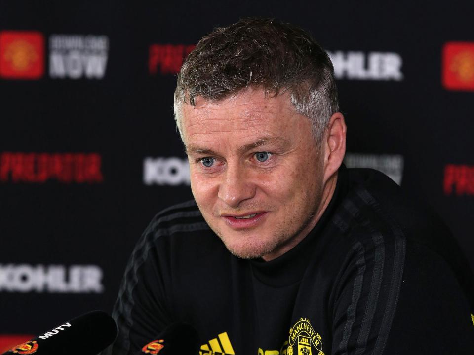 Manchester United manager Ole Gunnar Solskjaer: Getty Images