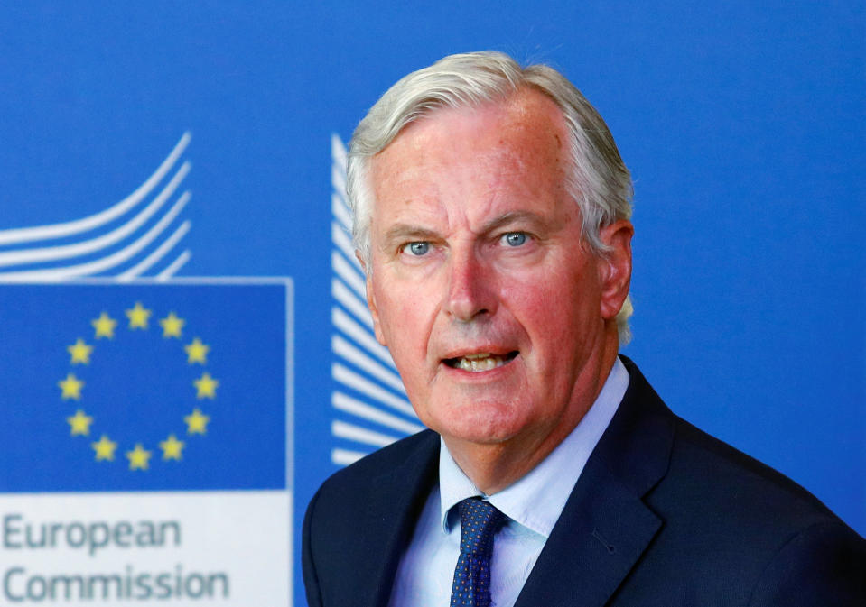 Michel Barnier says he wants to concentrate on Brexit talks (Reuters)