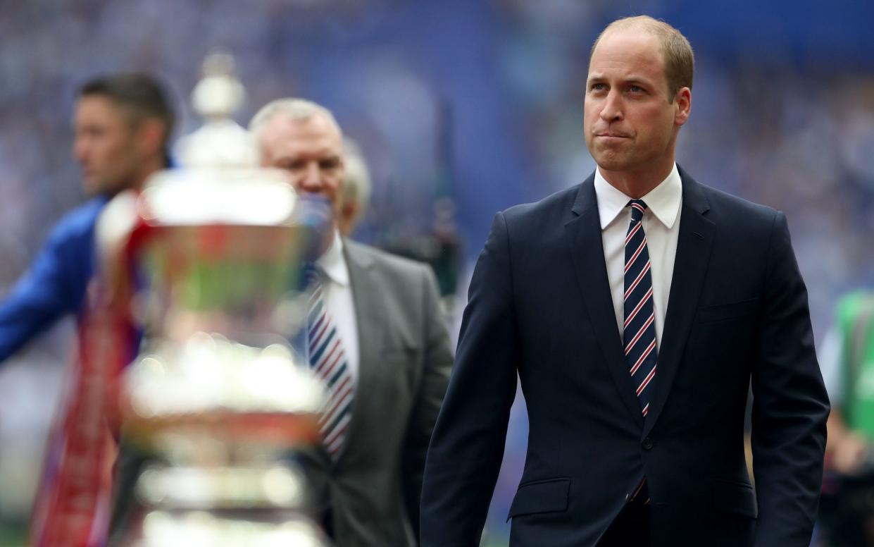 Prince William to attend FA Cup final and will present trophy - but on the pitch - PA