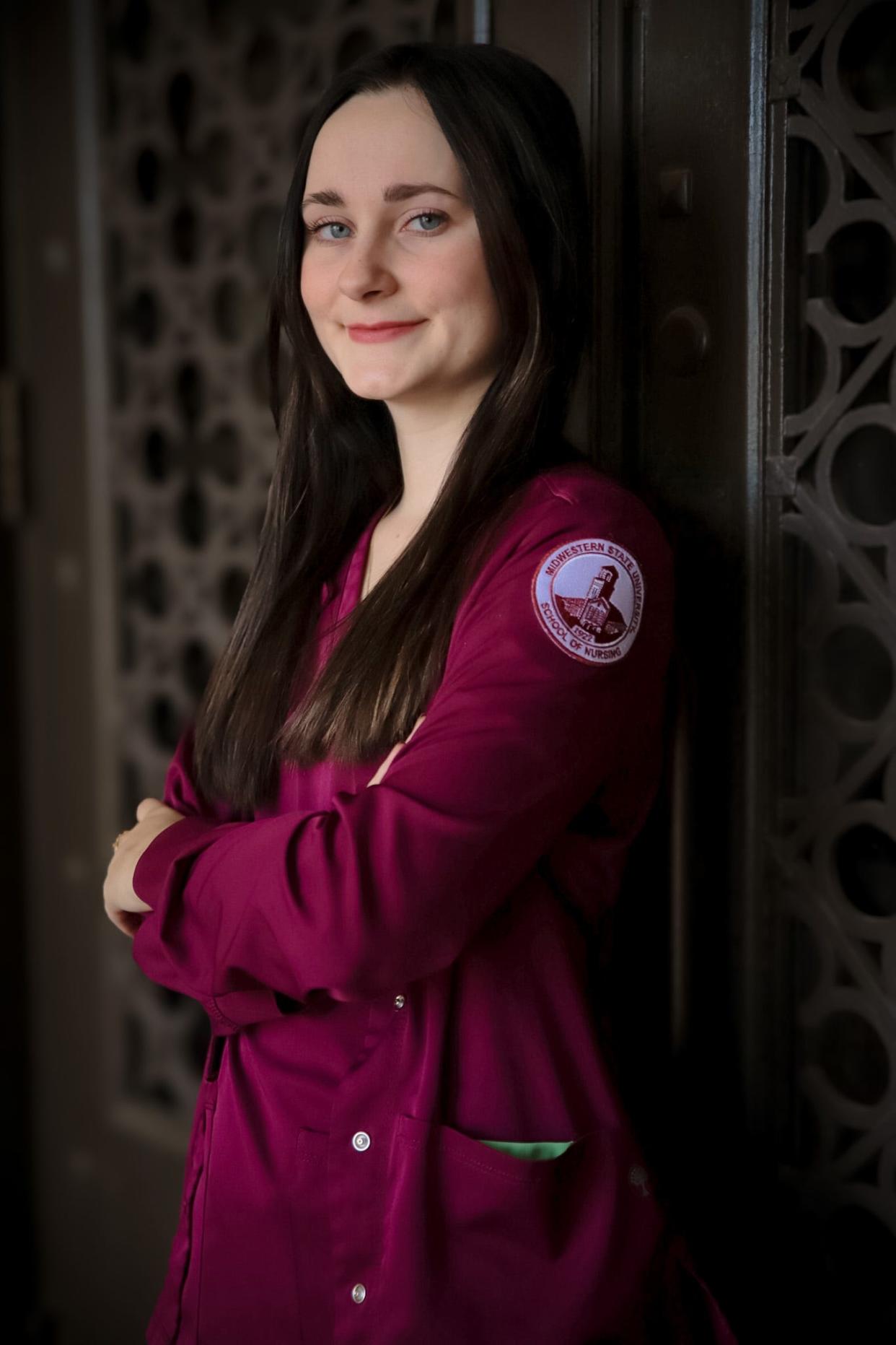 Abigail Hurst graduated from MSU Texas with a nursing degree in December.
