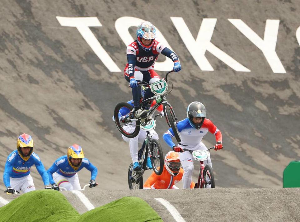 Connor Fields, USA, 2020 Tokyo Olympics, Candids, BMX