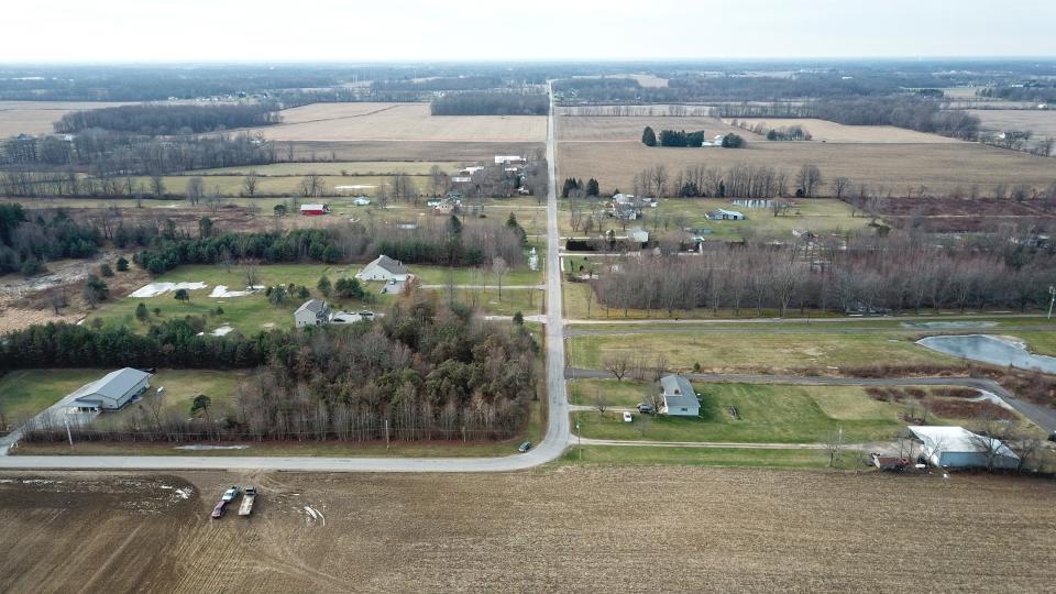 Farms, small forests and rural homes dot the 3,190 acres of Licking County's Jersey Township that is likely to be annexed into the city of New Albany.