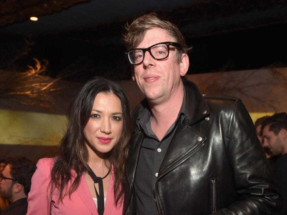 Michelle Branch and Patrick Carney (Getty Images)