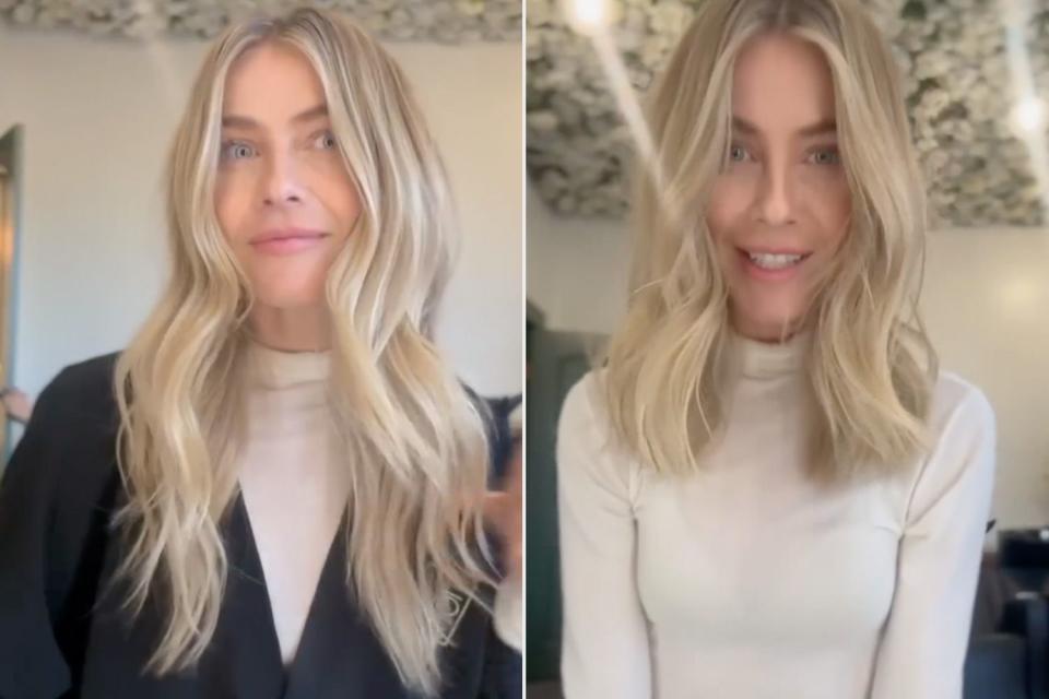 <p>Julianne Hough/Instagram</p> Julianne Hough