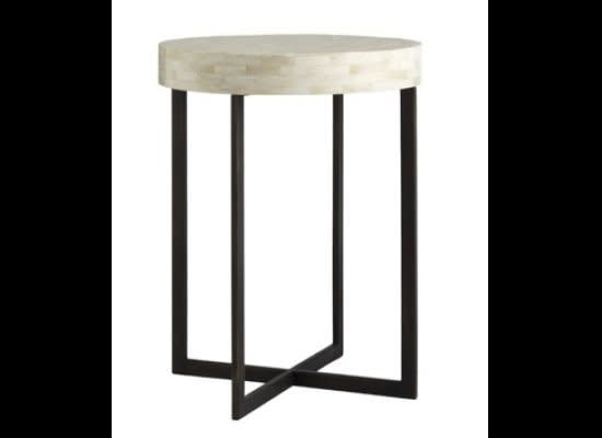 Bone side table, $199, by <a href="http://www.westelm.com/products/bone-side-table-g088/?pkey=ccoffee-side-tables" target="_hplink">West Elm</a>.  
