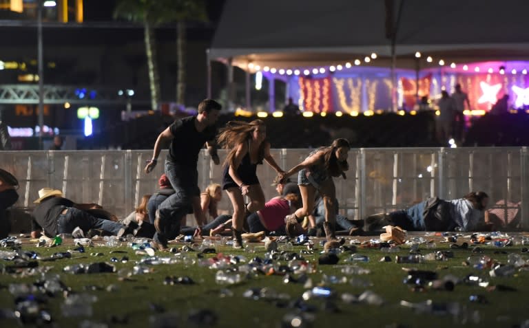 Fifty-eight people were killed and some 500 wounded when a gunman opened fire from a nearby hotel on a crowd at an open air concert in Las Vegas in October 2017