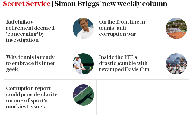 Secret Service | Evert part of Simon Briggs' weekly column