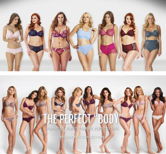 Lingerie Brand Hits Back At Victoria's Secret 'Perfect Body' Campaign