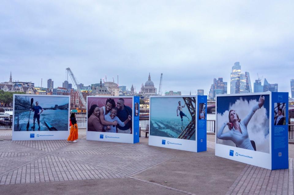 Annie Leibovitz’ ‘Picture of Health’ images on display at the South Bank (Â© Jeff Moore)