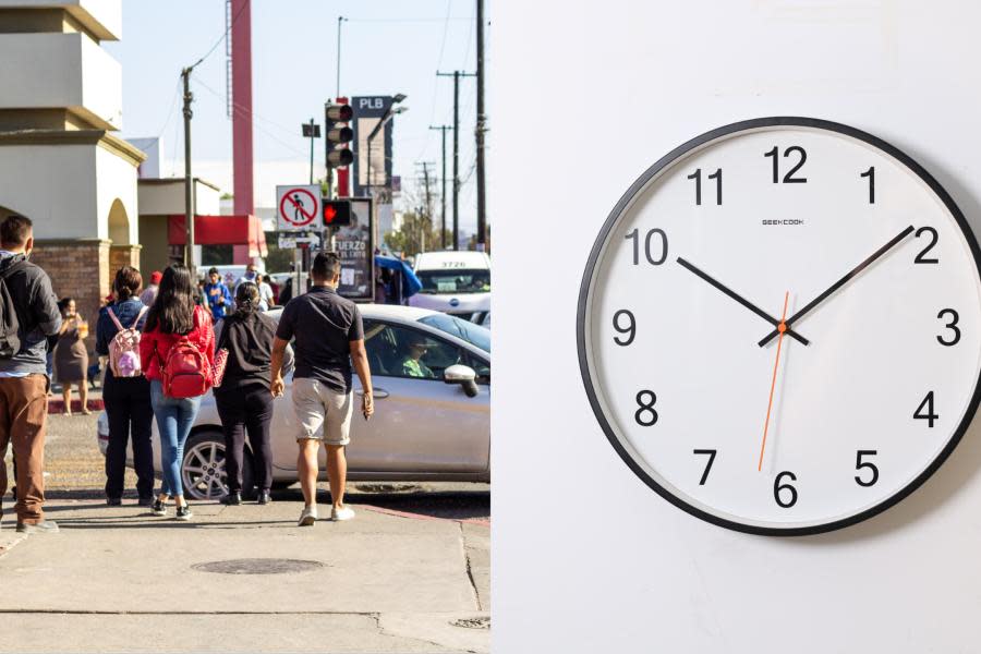 Así será la hora en Tijuana después del cambio de horario este fin de semana