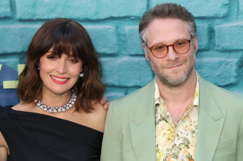 Rose Byrne and Seth Rogen will return in "Platonic" Season 2. File Photo by Greg Grudt/UPI.