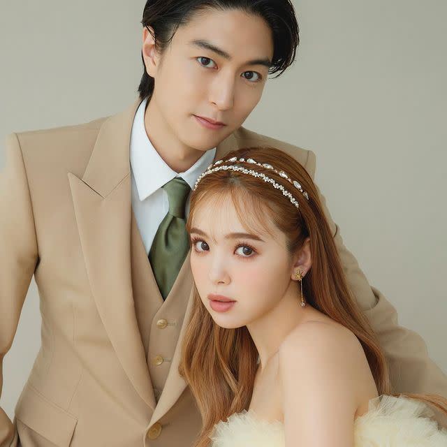 藤田妮可與稻葉友宣布結婚喜訊。（圖／翻攝自IG）