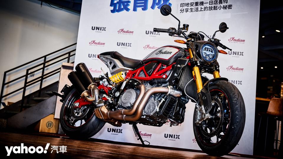 2022 Indian Motorcycle FTR 1200亮相！旅美棒球好手張育成任印地安重機一日店長！