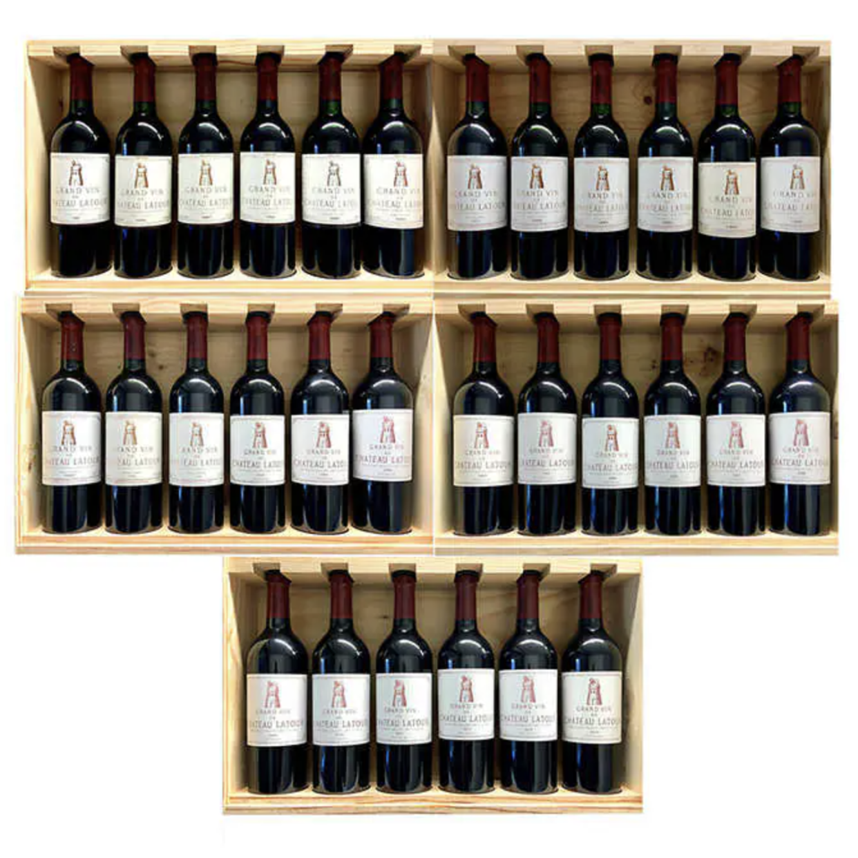 Chateau Latour 30 Bottle Collector's Set (1985-2014)