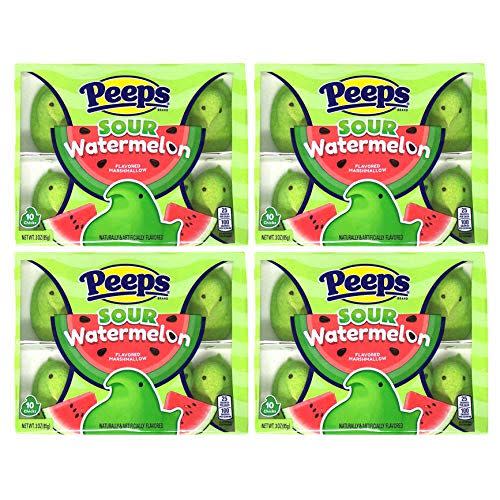 22) Sour Watermelon Peeps