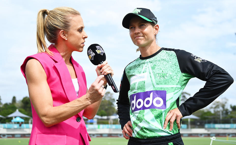 Meg Lanning, pictured here in the WBBL with the Melbourne Stars.