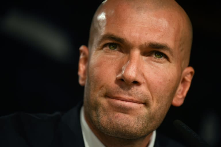 Zinedine Zidane is the new man in the hotseat at Real Madrid