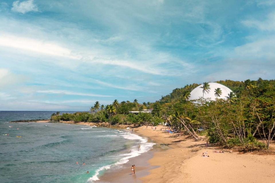 Beach in Rincon, Puerto Rico