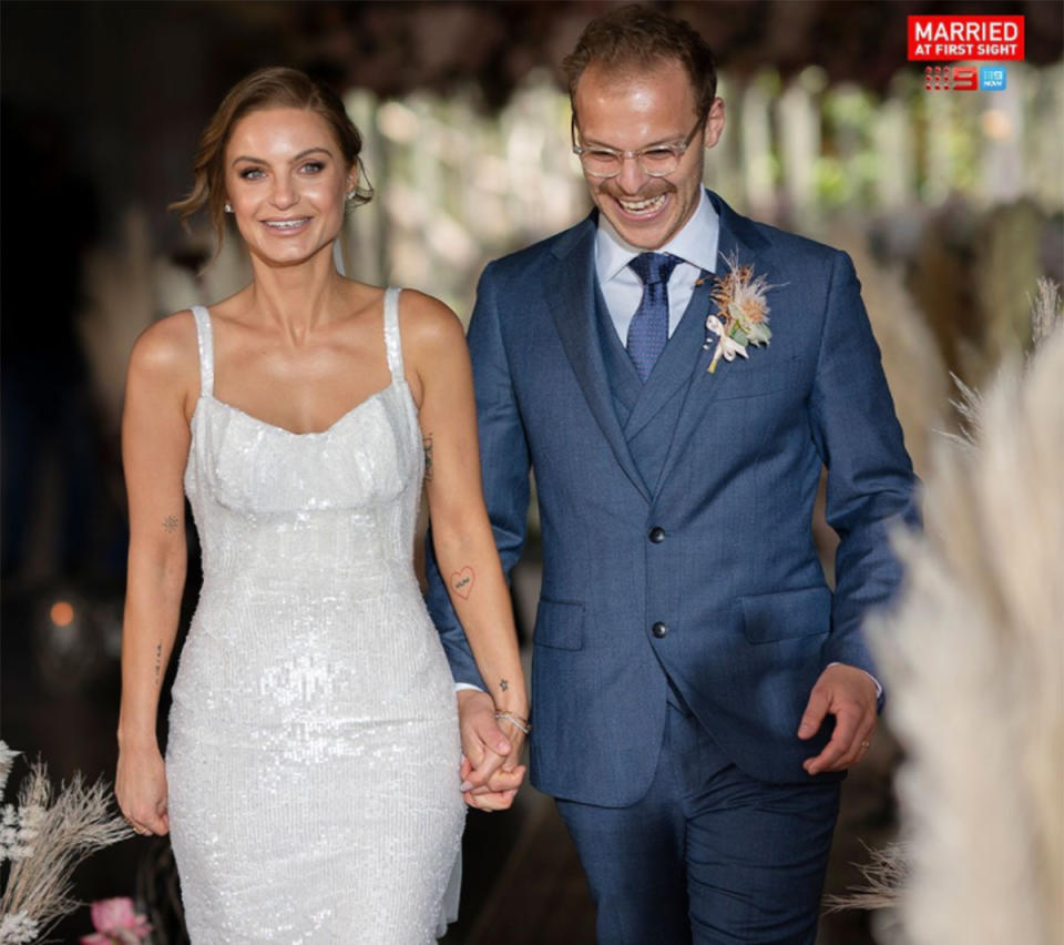 Domenica Calarco and Mitch married MAFS 2022